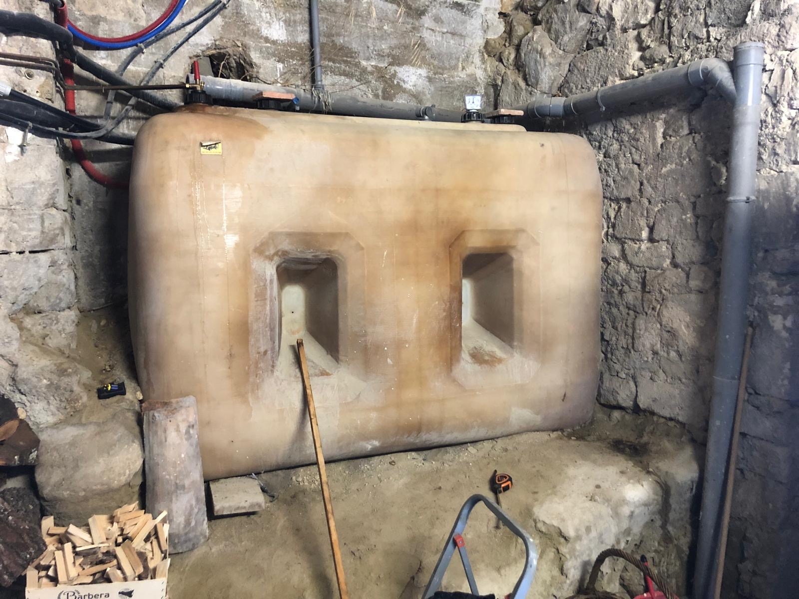 Cuve plastique difficile à enlever Robion