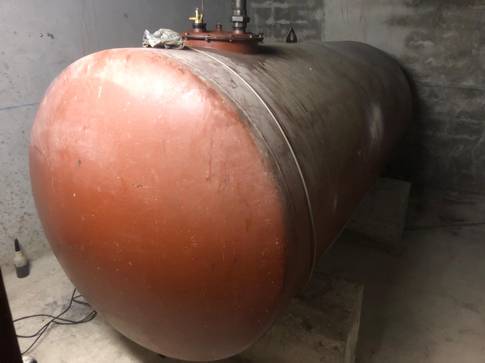 Enlèvement de cuve acier